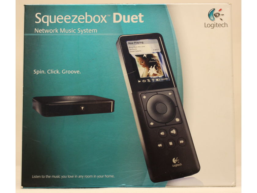 Logitech Squeezebox Duet Network Music System. NEW!