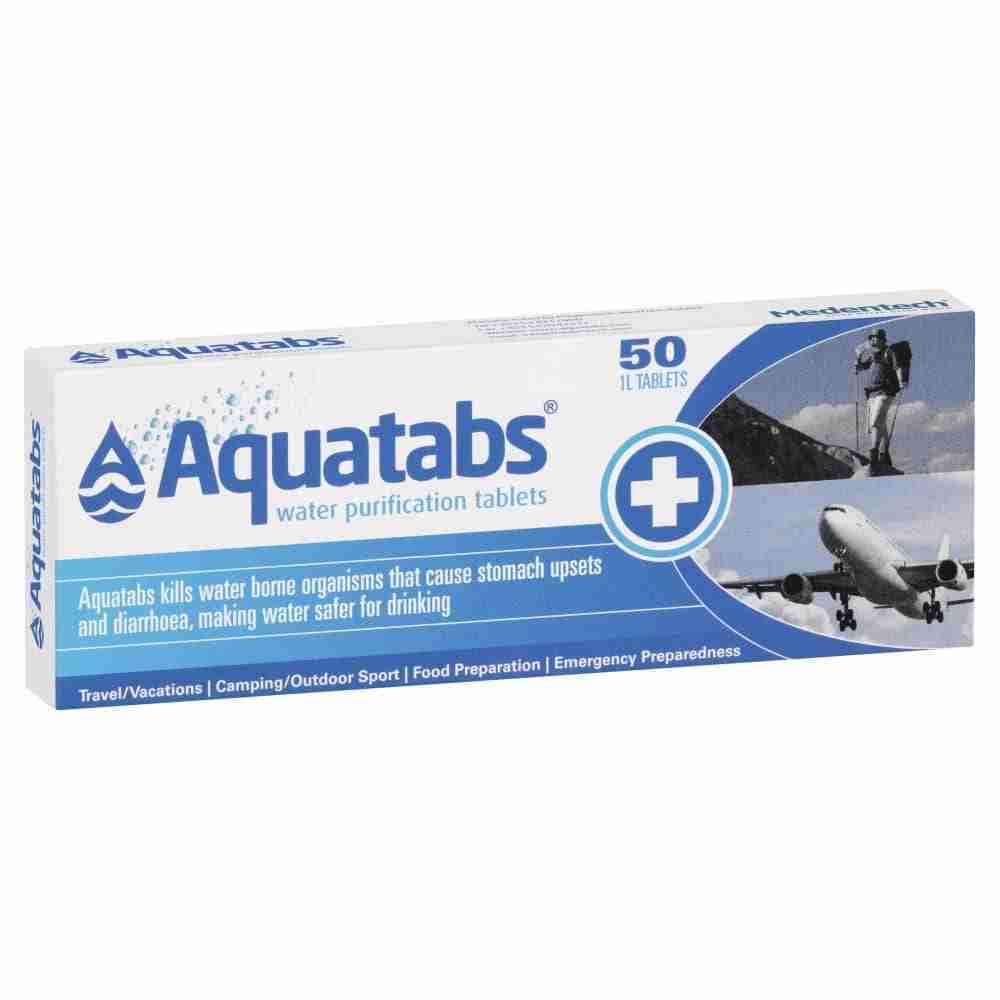 Aquatabs Water Purification Tablets 50 Tablets - Image 2