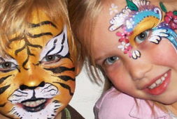 bester geburtstagde little star events tiger kind schminke