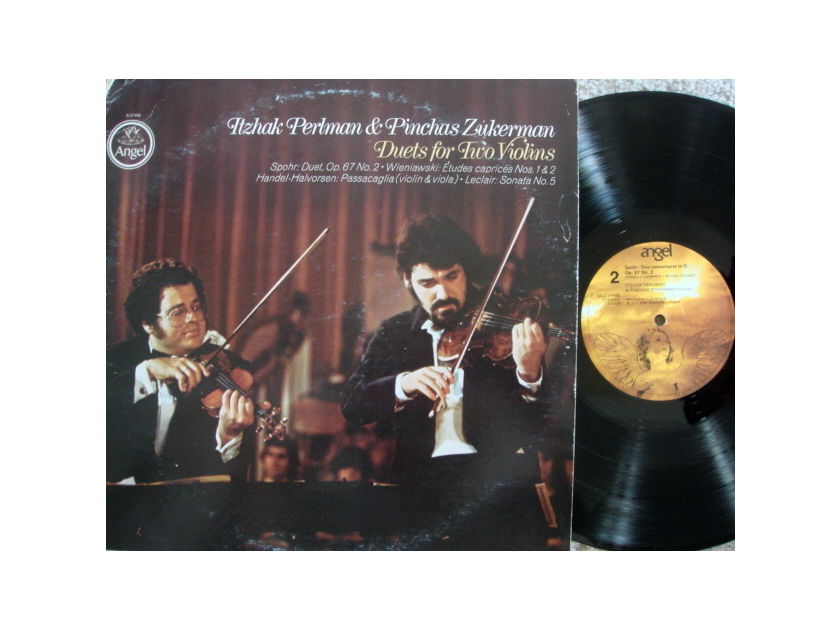 EMI Angel / PERLMAN-ZUKERMAN, - Duets for Two Violins,  VG+!