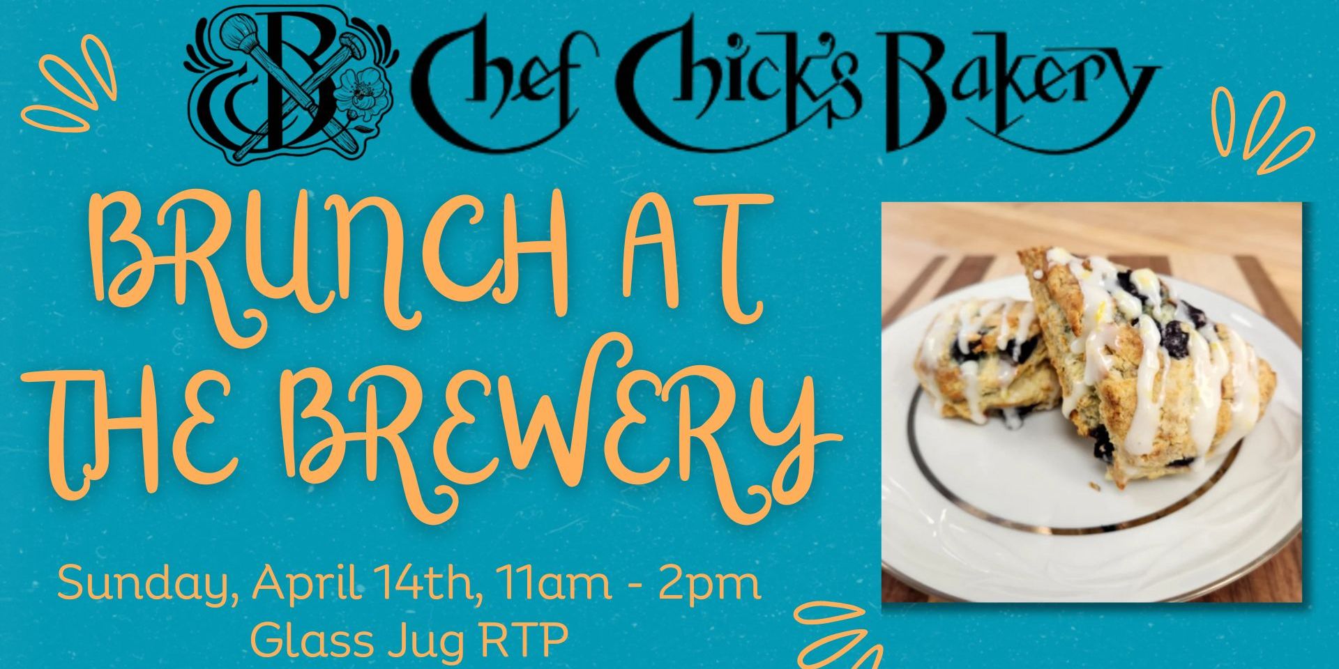 Brunch at the Brewery with Chef Chick's Bakery promotional image