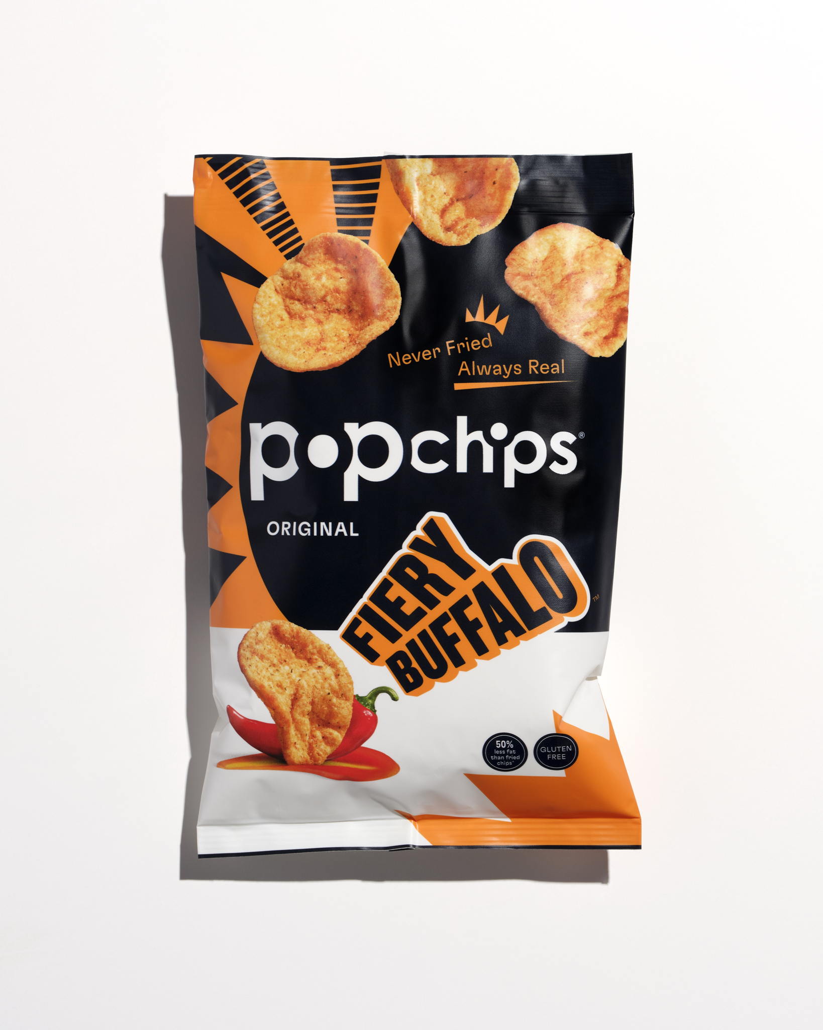 Popchips Popped Fiery Buffalo Flavored Potato Snack