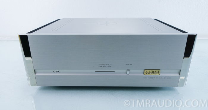 Coda CSX Stereo Power Amplifier; 330w / Ch; Silver (1047)