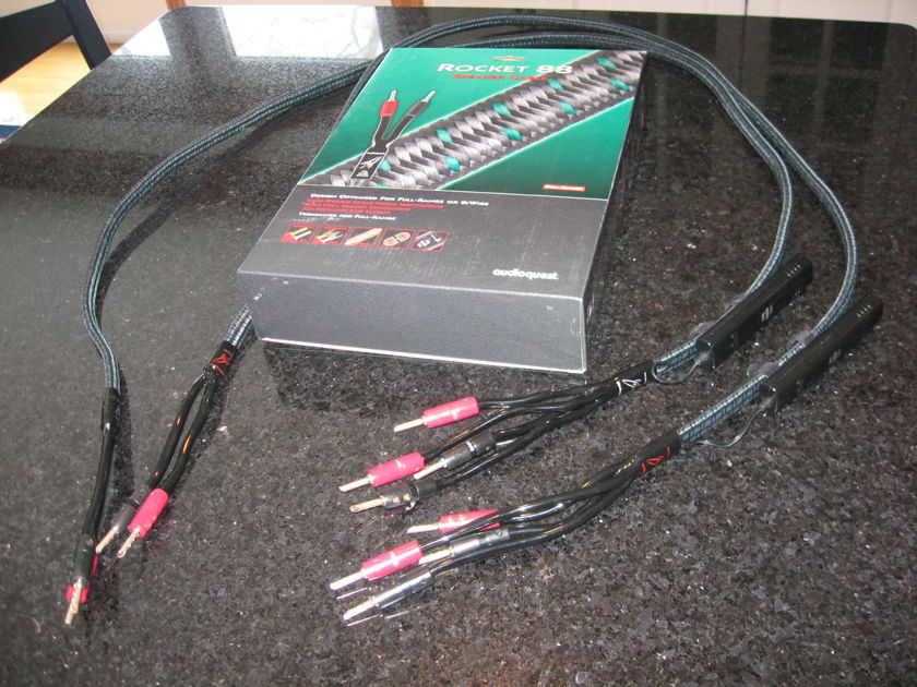Audioquest  ROCKET  88, with 72V DBS, 6 ft. bi-wire pair