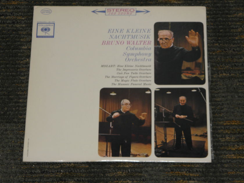 Bruno Walter/Columbia Symphony Orchestra - Mozart "Eine Kleine Nachmusik" Columbia MS 6356 Black print (no arrows) 2 eye pressing