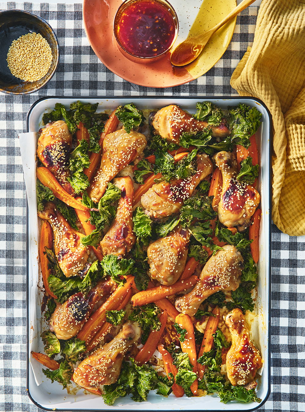 Honey-Garlic Chicken Drumsticks | RICARDO