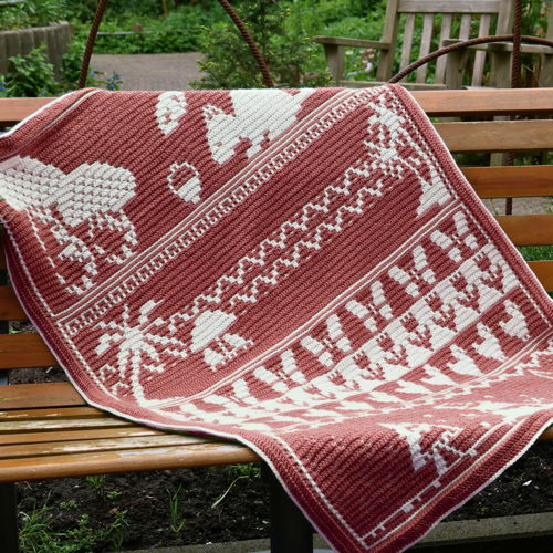 4 Seasons Blanket CAL - DenDennis, Wilmade, Created By Carolien and Mr.Cey
