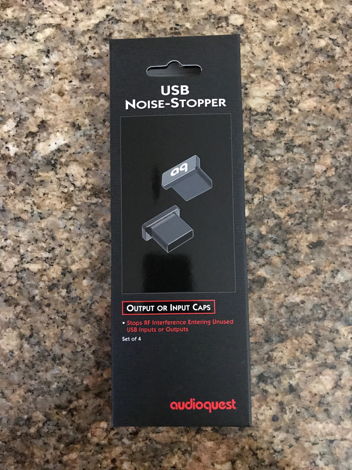 Audioquest USB Noise-Stopper Caps 4 Pack - New