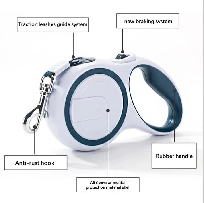 3M Pet Leash Retractable - Tangle-Free, Extendable Pet Leash for Walking - Image 8