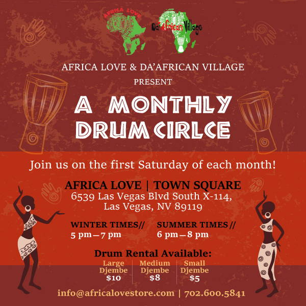 Weekly Drum Class at Africa Love