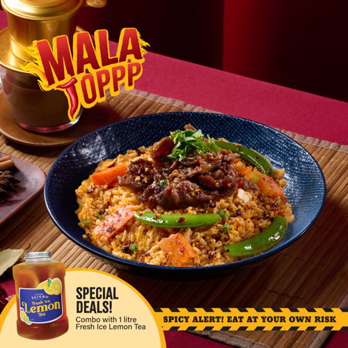 Sichuan Mala Aussie Beef Fried Rice