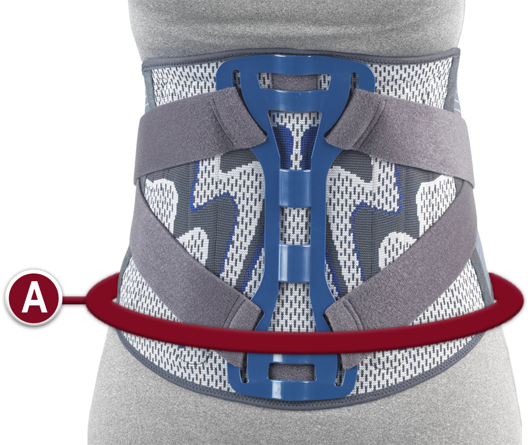 2889 / 7” LIGHTWEIGHT ELASTIC LUMBOSACRAL SUPPORT – OTCBrace