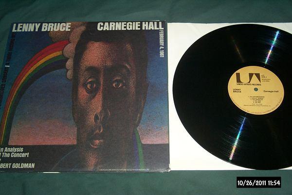 Lenny Bruce Carnegie Hall