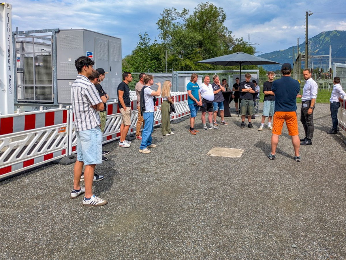 Foto Epple PV-Team Eröffnung Großspeicher