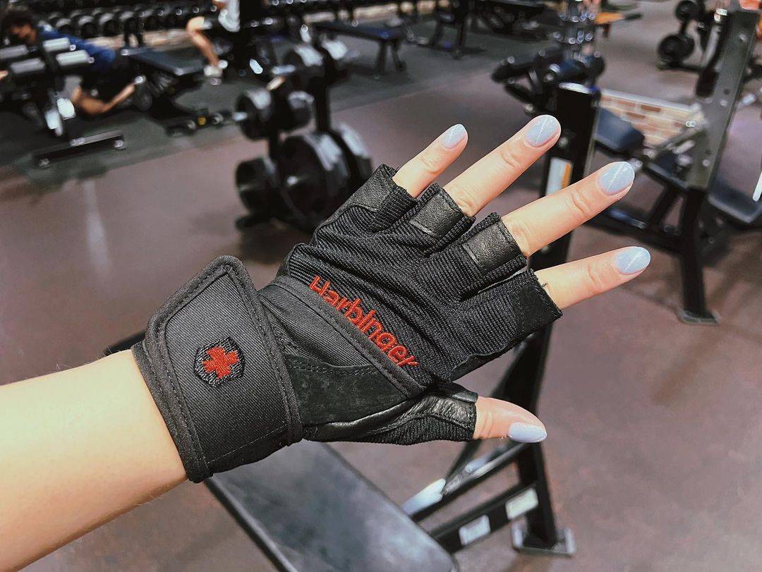 Women/Men Gym Gloves With Wrist Wrap Workout Weight Lifting Fitness  Exercise US