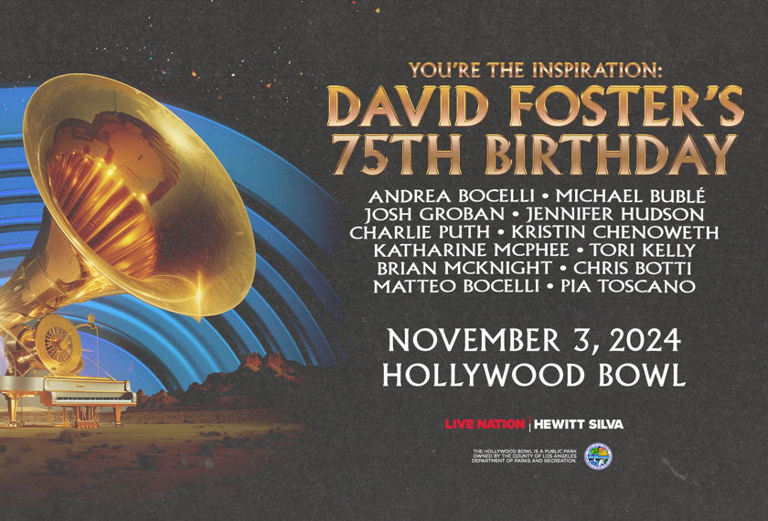 David Foster's 75th Birthday | Hollywood Bowl