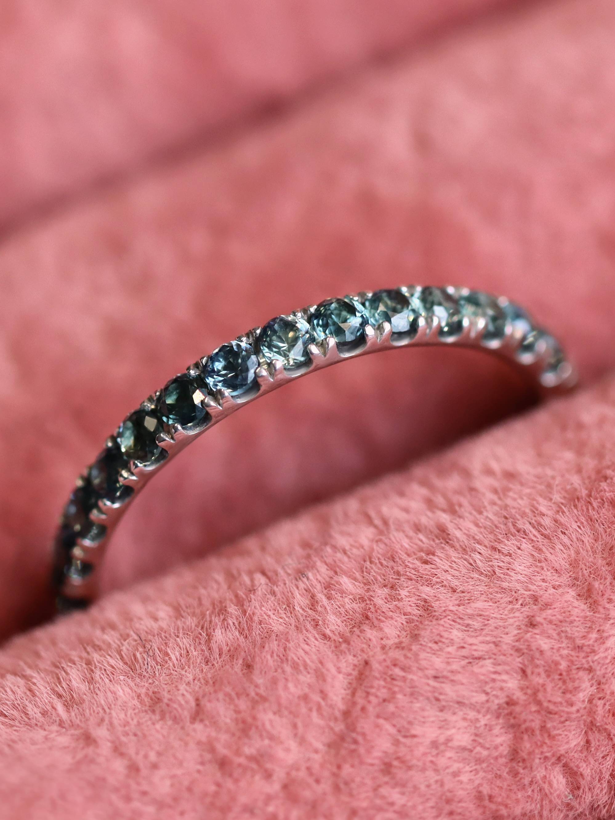 Sapphire wedding ring