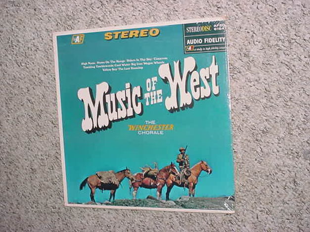 Sealed The Winchester Chorale - music of the west lp re...