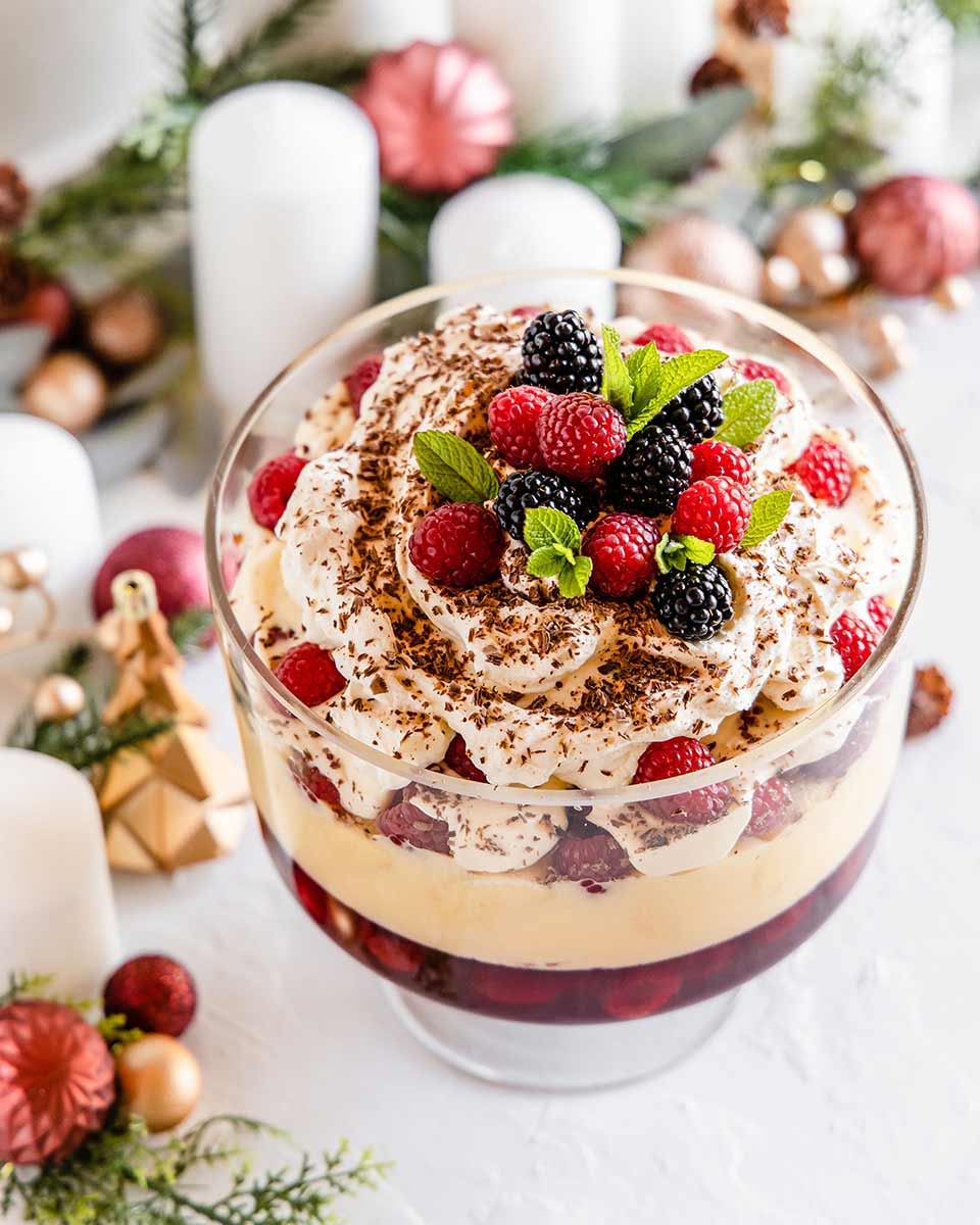 Celebration Trifle Recipe by Naomin Sherman | Minimax
