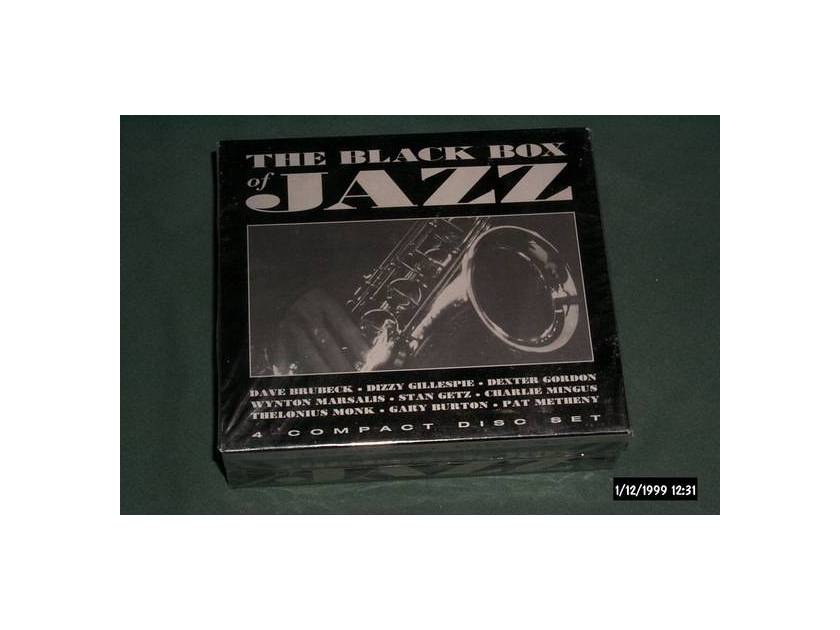 Various - Black Box Of Jazz 4 Compact Disc Edition  Set Sealed U.K.