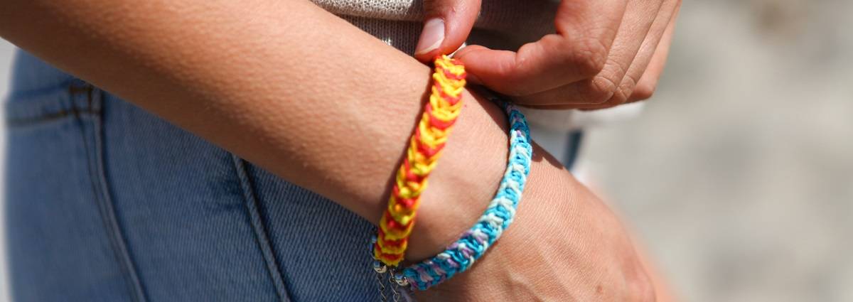 hemp cord bracelets