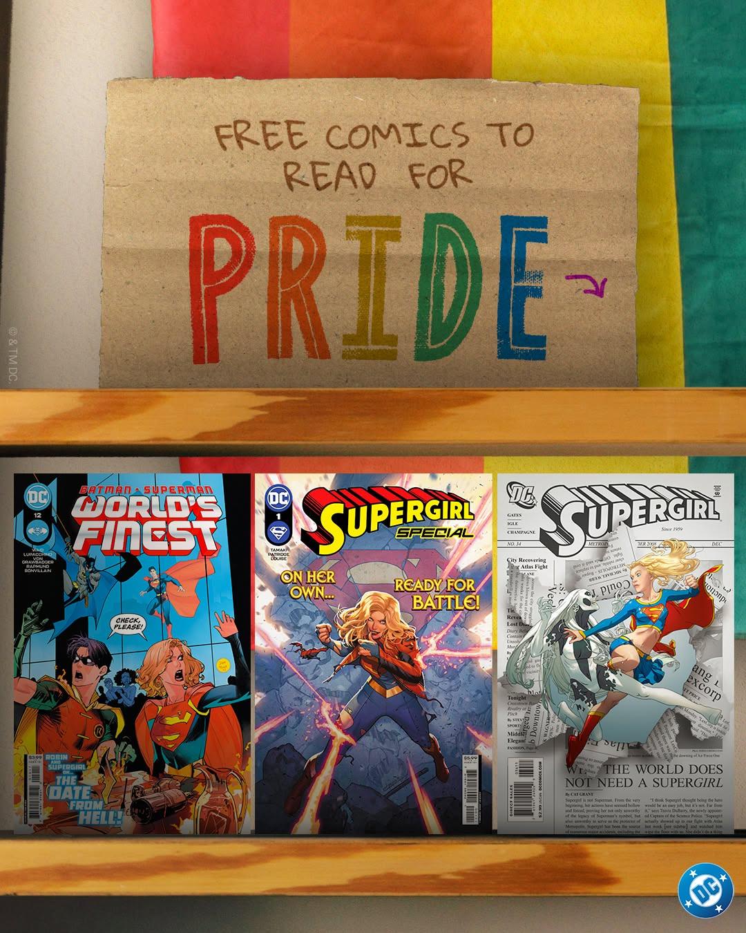 Free Pride Comics on DC Universe Infinite