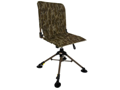 Swivel Hydraulic Chair With Backrest in Bottomland Camo