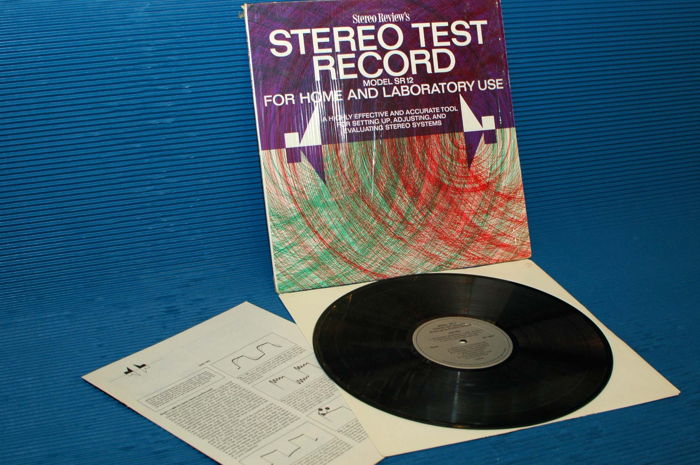 STEREO REVIEW - - "Stereo Test Record" - Model SR-12  1969
