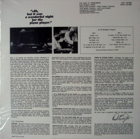 ★Sealed Audiophile 180g★ RCA Victor / - DUKE ELLINGTON-...