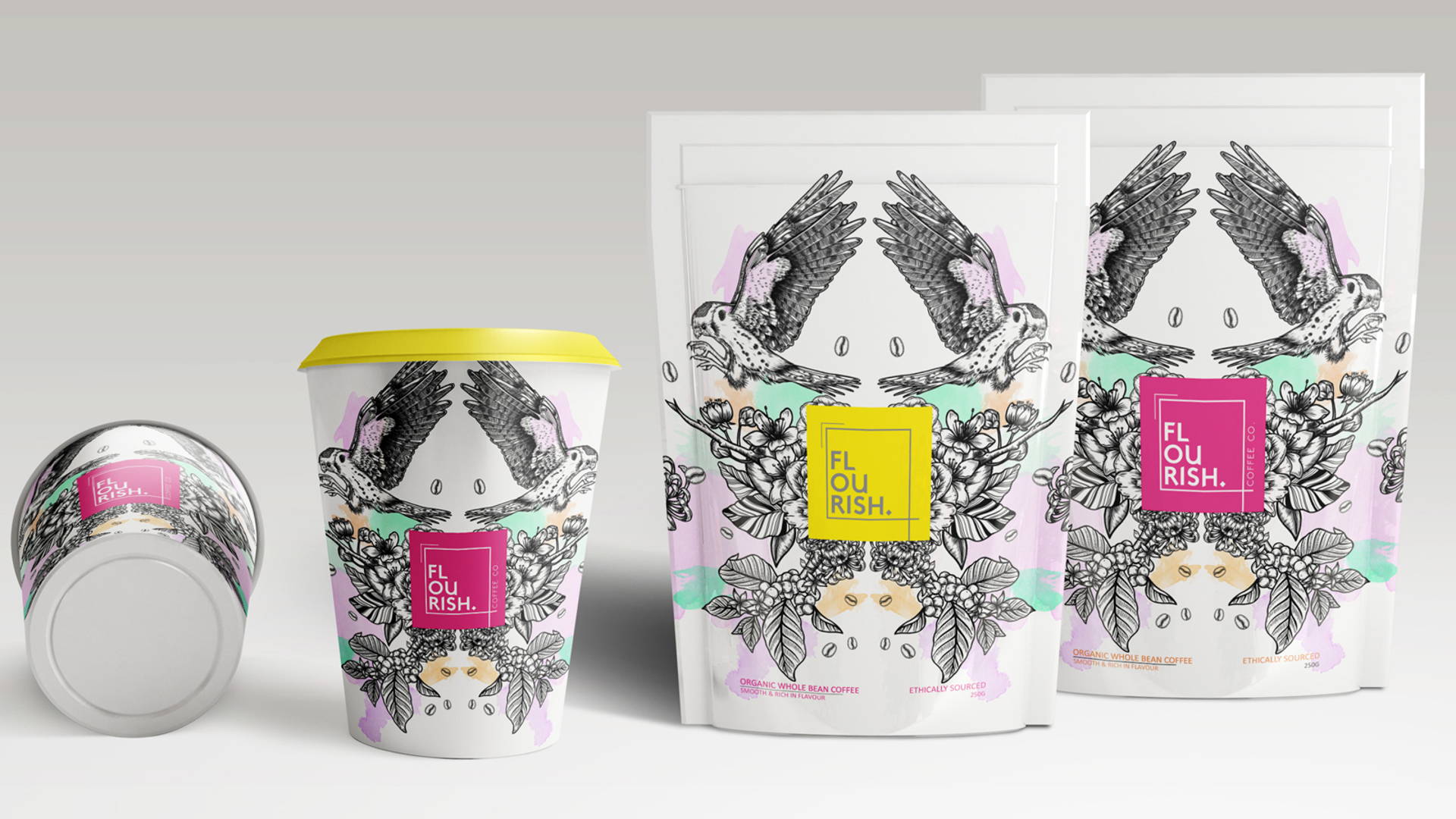 Featured image for This Detailed Coffee Packaging Sure Would Make Mornings More Beautiful