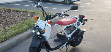 2017 HONDA RUCKUS motorcycle for rent near Tampa, Florida