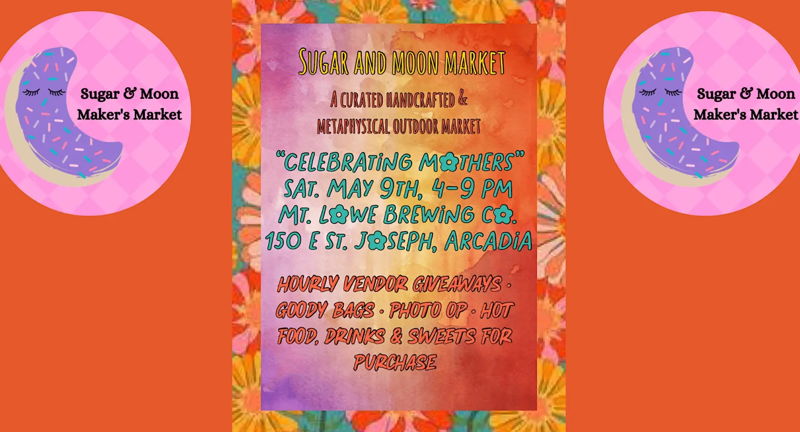 Sugar & Moon Outdoor Night Market: Celebrating Mother’s