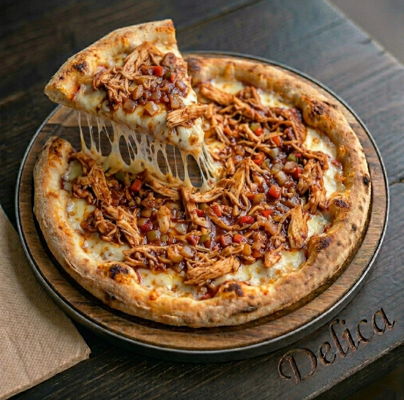 Pizza gà sốt Hàn quốc