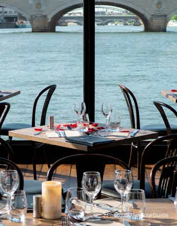 Pass the iron-lattice Eiffel Tower