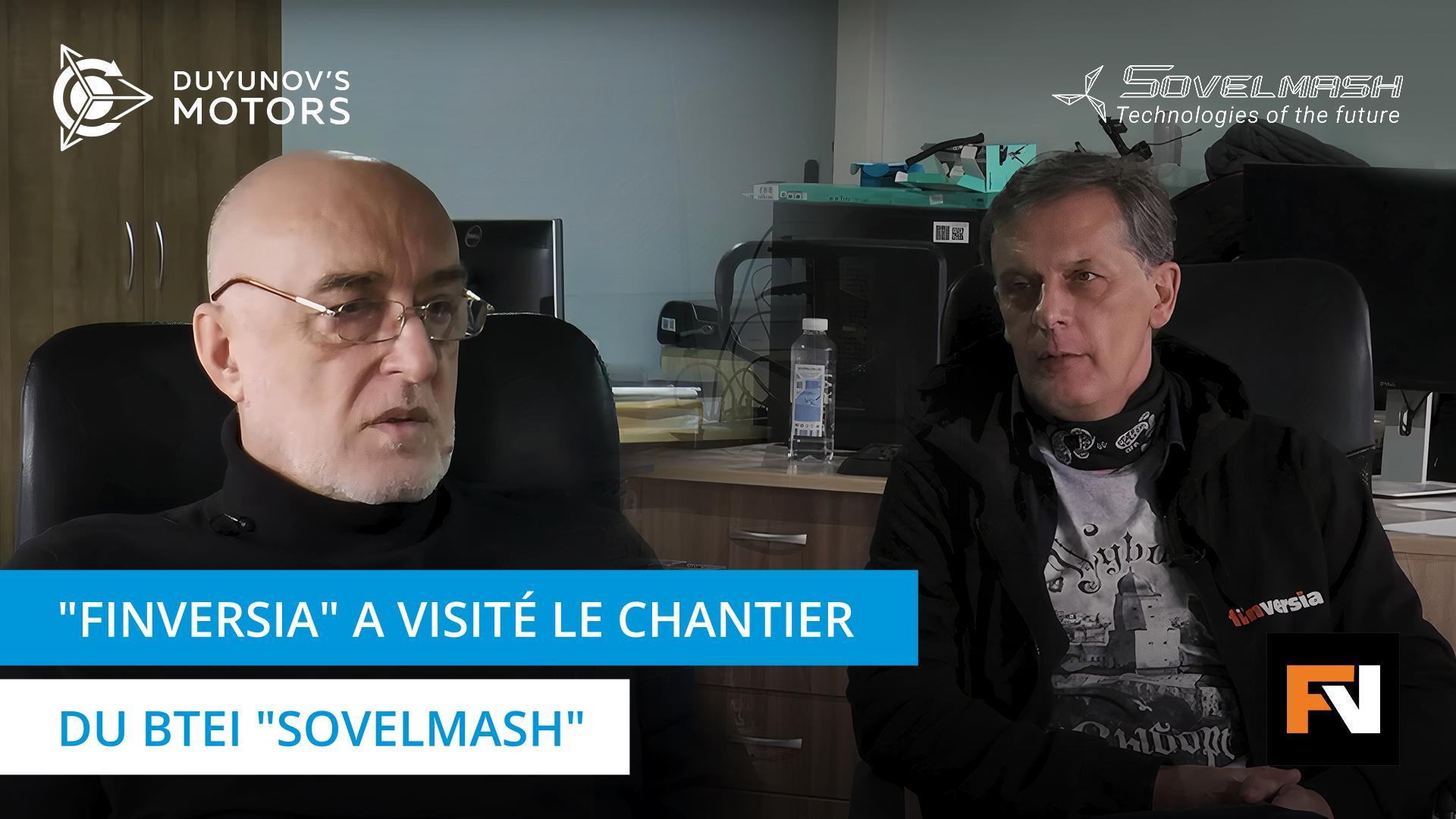 Yan ART, rédacteur en chef de la chaîne YouTube "Finversia", a visité "Sovelmash"