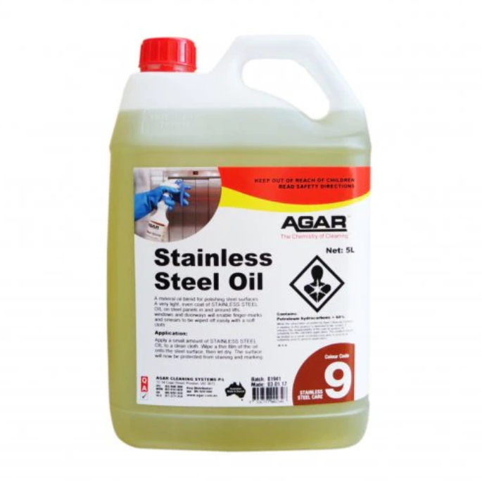 Agar Stainless Steel Oil 5L