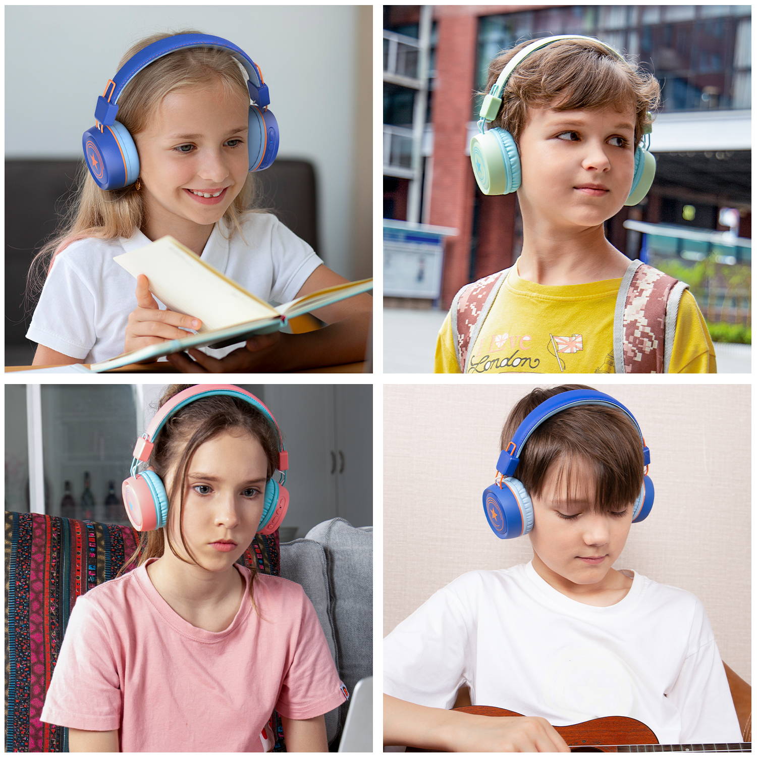 Amazon.com: Link Dream Kids Bluetooth Headphones with