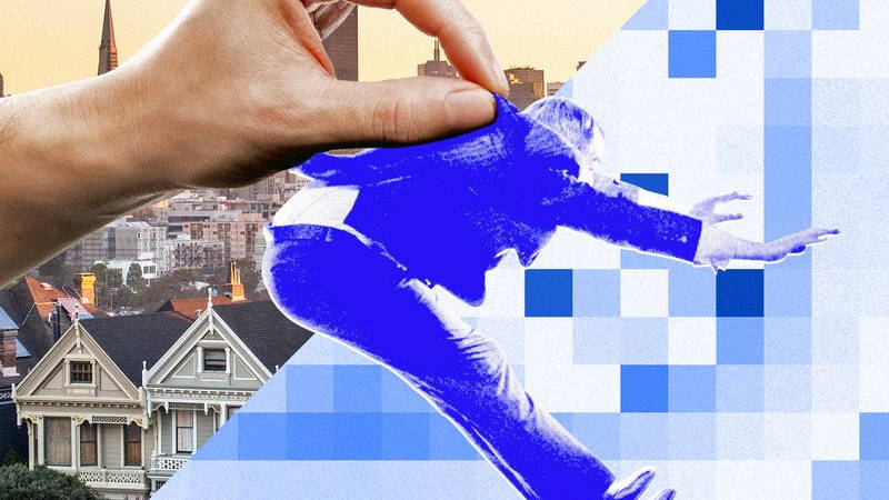 Image may contain: Body Part, Finger, Hand, Person, Advertisement, Clothing, Footwear, Shoe, City, and Art