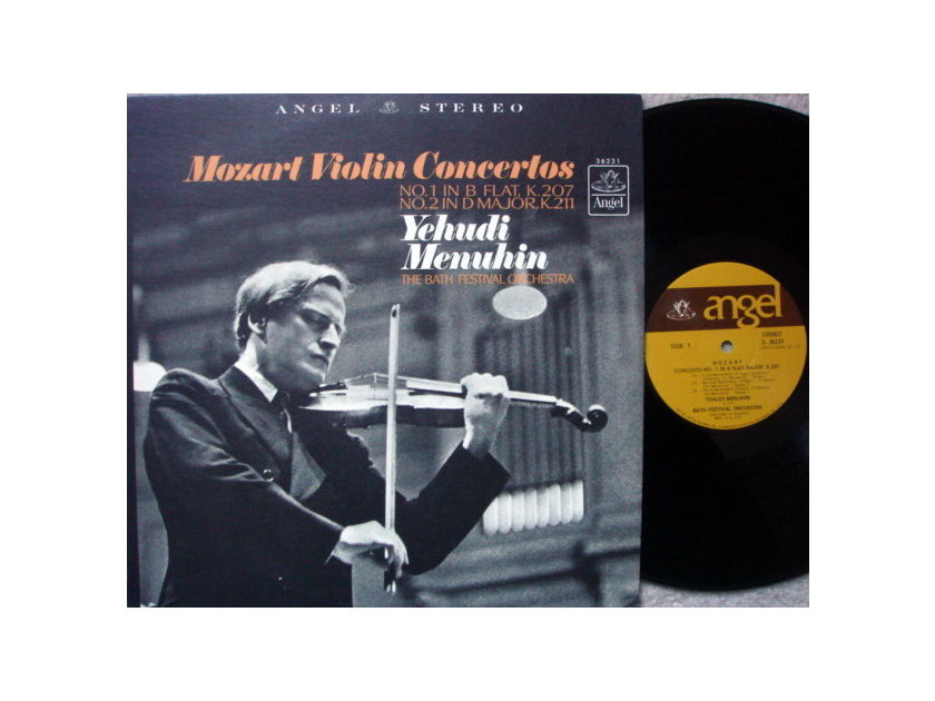 EMI Angel / MENUHIN, - Mozart Violin Concertos No.1 & 2, MINT!