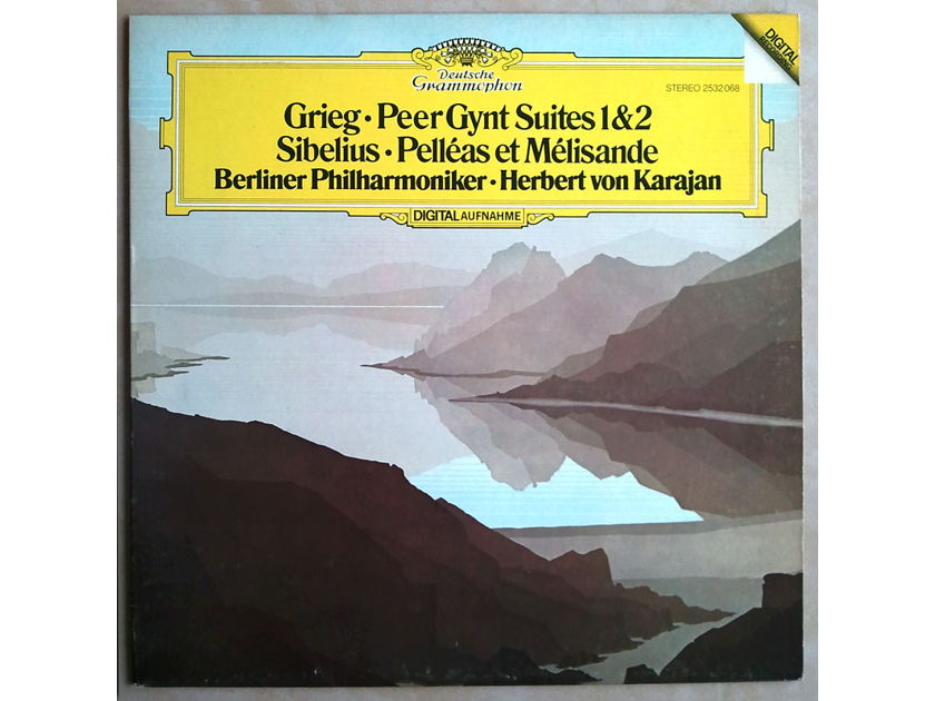 DG/Karajan/Grieg Peer Gynt Suite - Nos. 1 & 2, Sibelius Pelleas and Melisande / NM