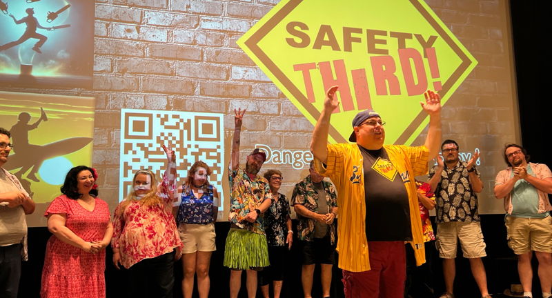 Live Comedy Improv at Aurora Cineplex by Safety Third Improv
