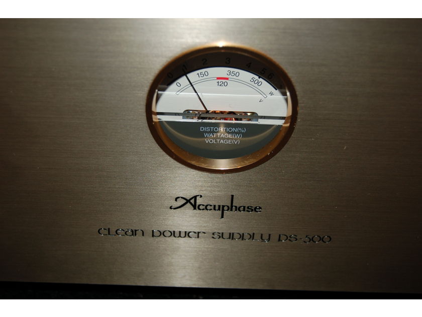 Accuphase power conditioner PS-500 manual + power cord