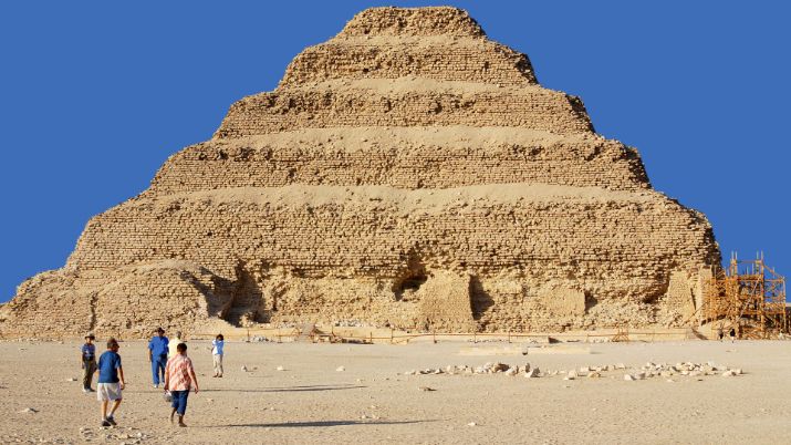 The Saqqara Pyramid is world's oldest known pyramid