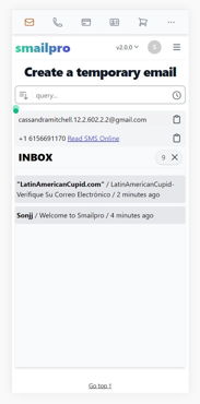 SMAIL PRO  Temp mail - Temp Gmail - Disposable Fake Email