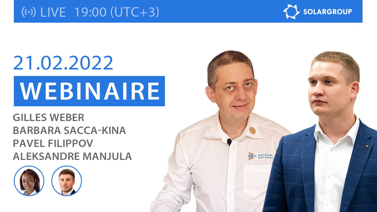 Le webinaire avec la participation du partenaire national Gilles Weber