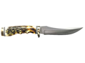 Schrade Uncle Henry Golden Spike Knife with Sheath