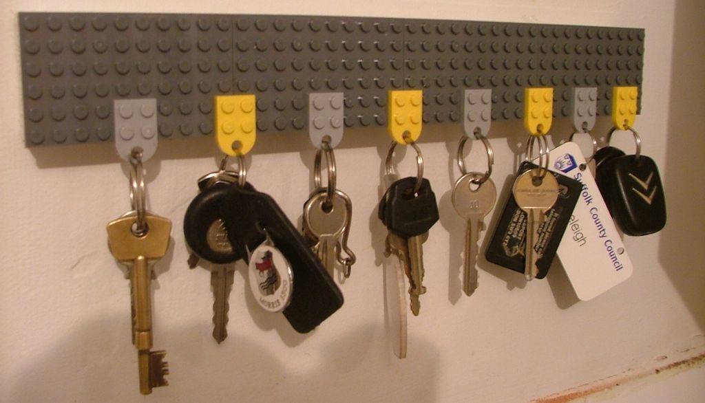 DIY Lego Hanging Key Holder