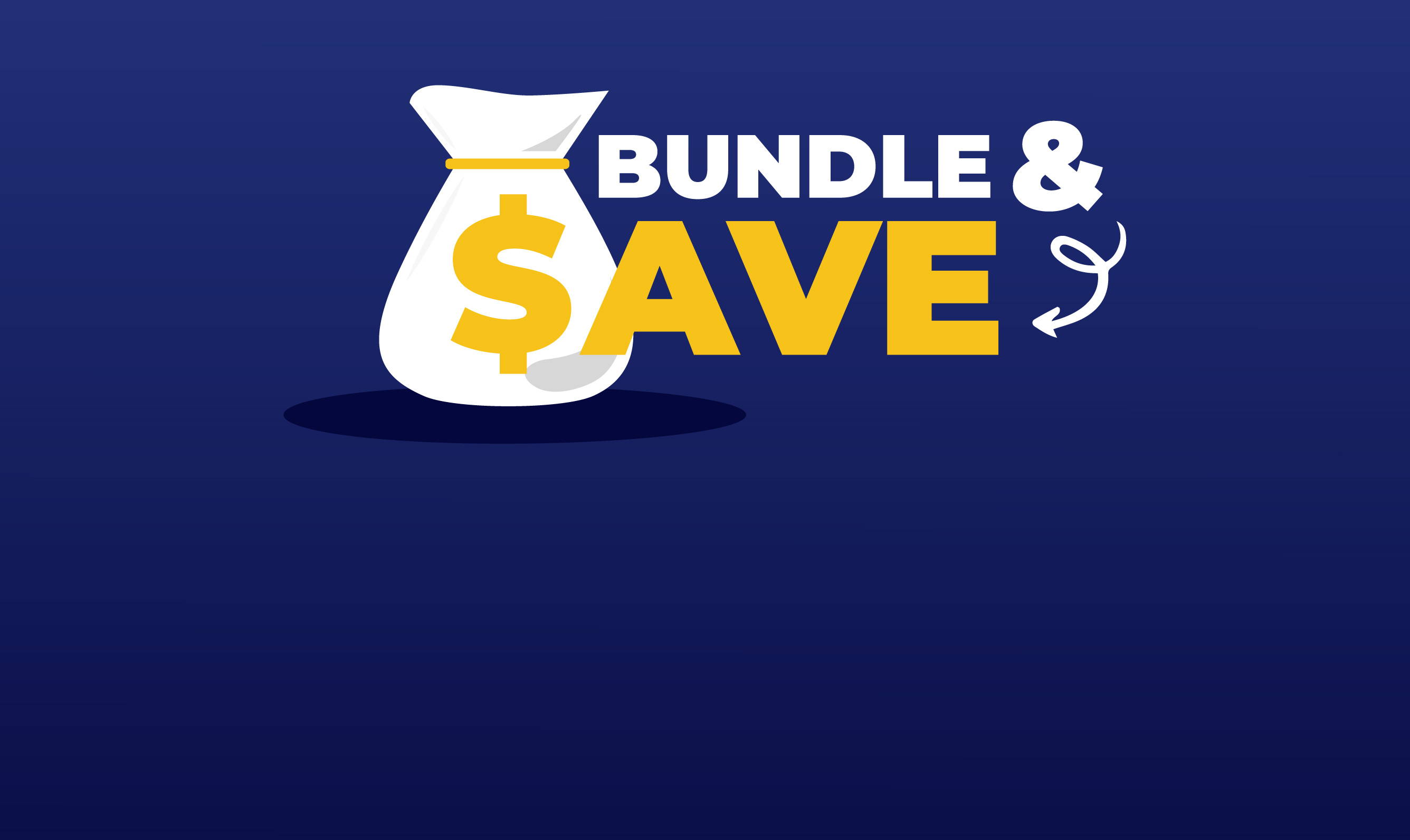Bundle and Save! Explore our bundled packages and save when you combine your purchases. Click "Shop Packages" to be directed to the packages page.