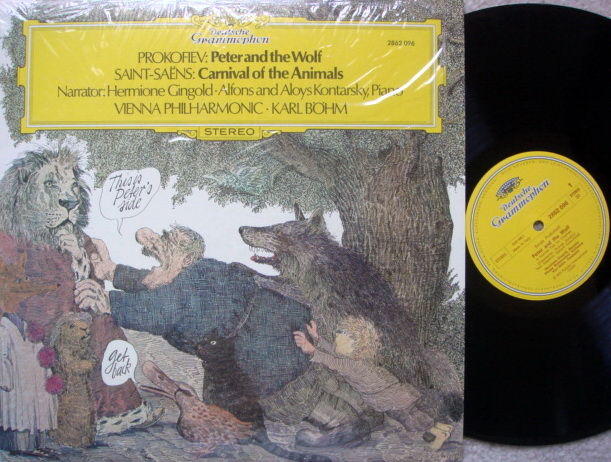 DG / Prokofiev Peter and the Wolf, - BOHM/VPO, MINT!