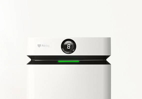 Real-time  display - Airdog X5 air purifer